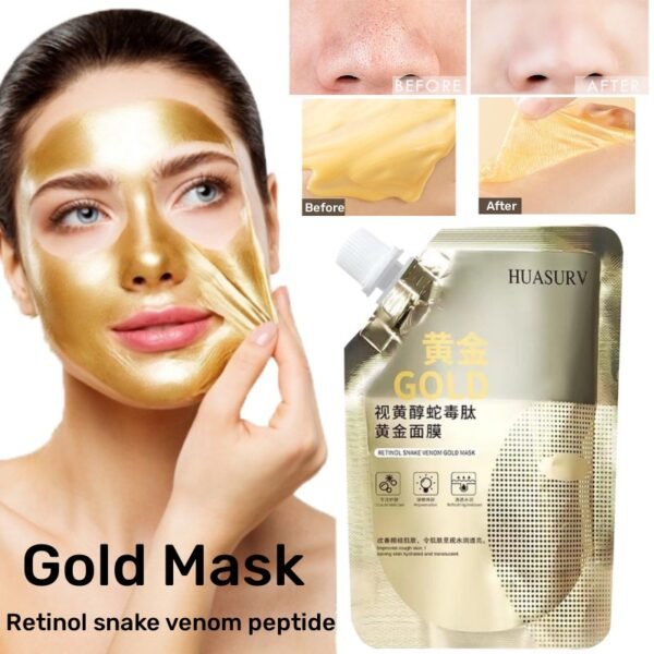 gold mask