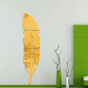 Wall Art Leaf Mirror Acrylic Wall Sticker