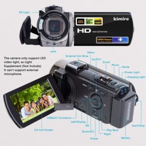 Camcorder Digital Camera Recorder Full HD