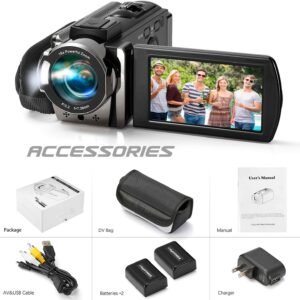 Camcorder Digital Camera Recorder Full HD